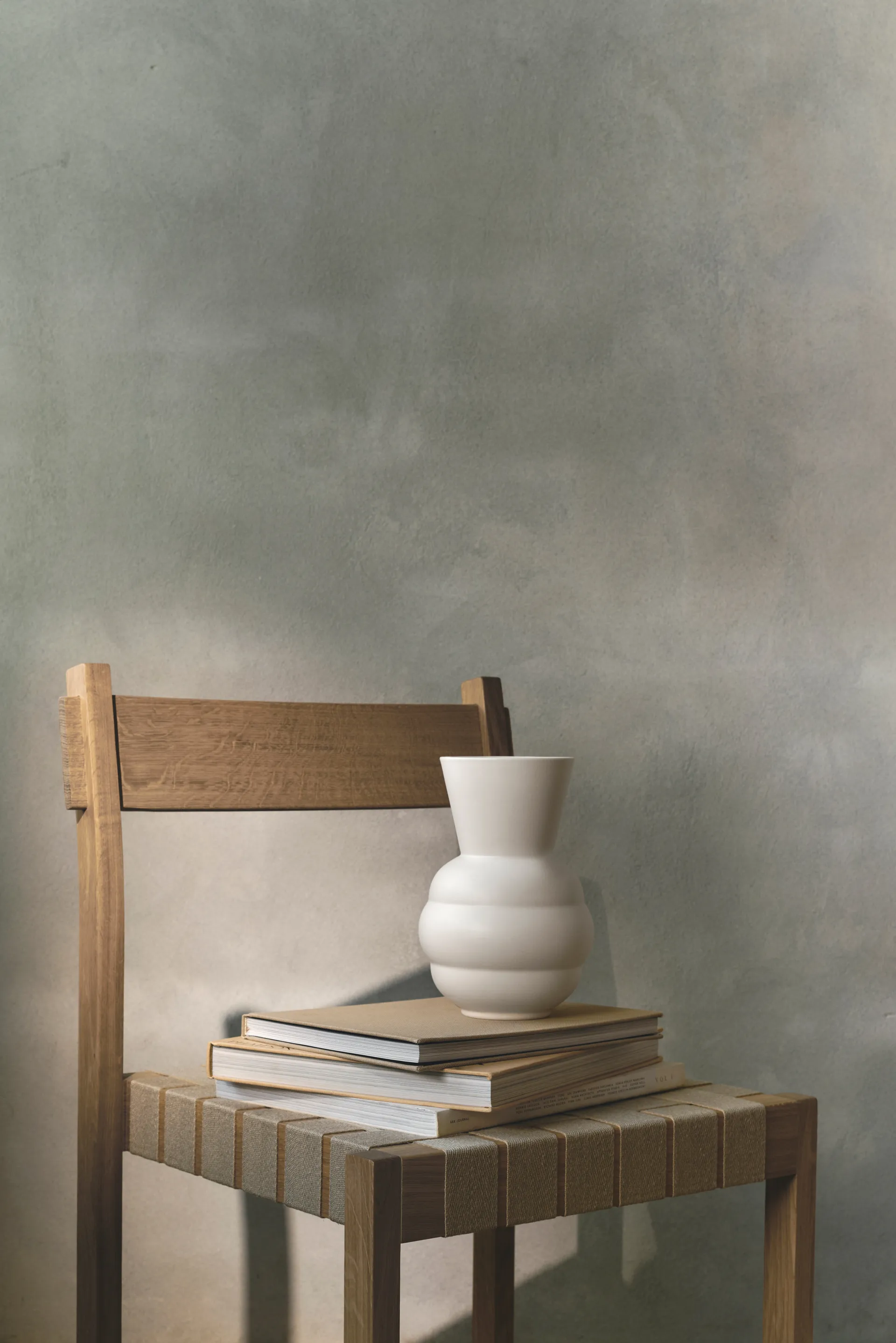 Tortus Archie βάζο No1 21 εκ., White Knabstrup Keramik