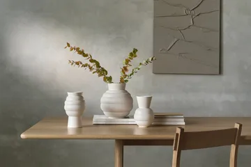 Tortus Archie βάζο No2 23.5 εκ. - White - Knabstrup Keramik