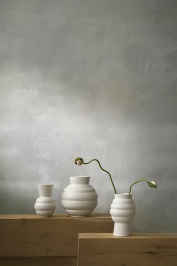 Tortus Archie βάζο No2 23.5 εκ. - White - Knabstrup Keramik