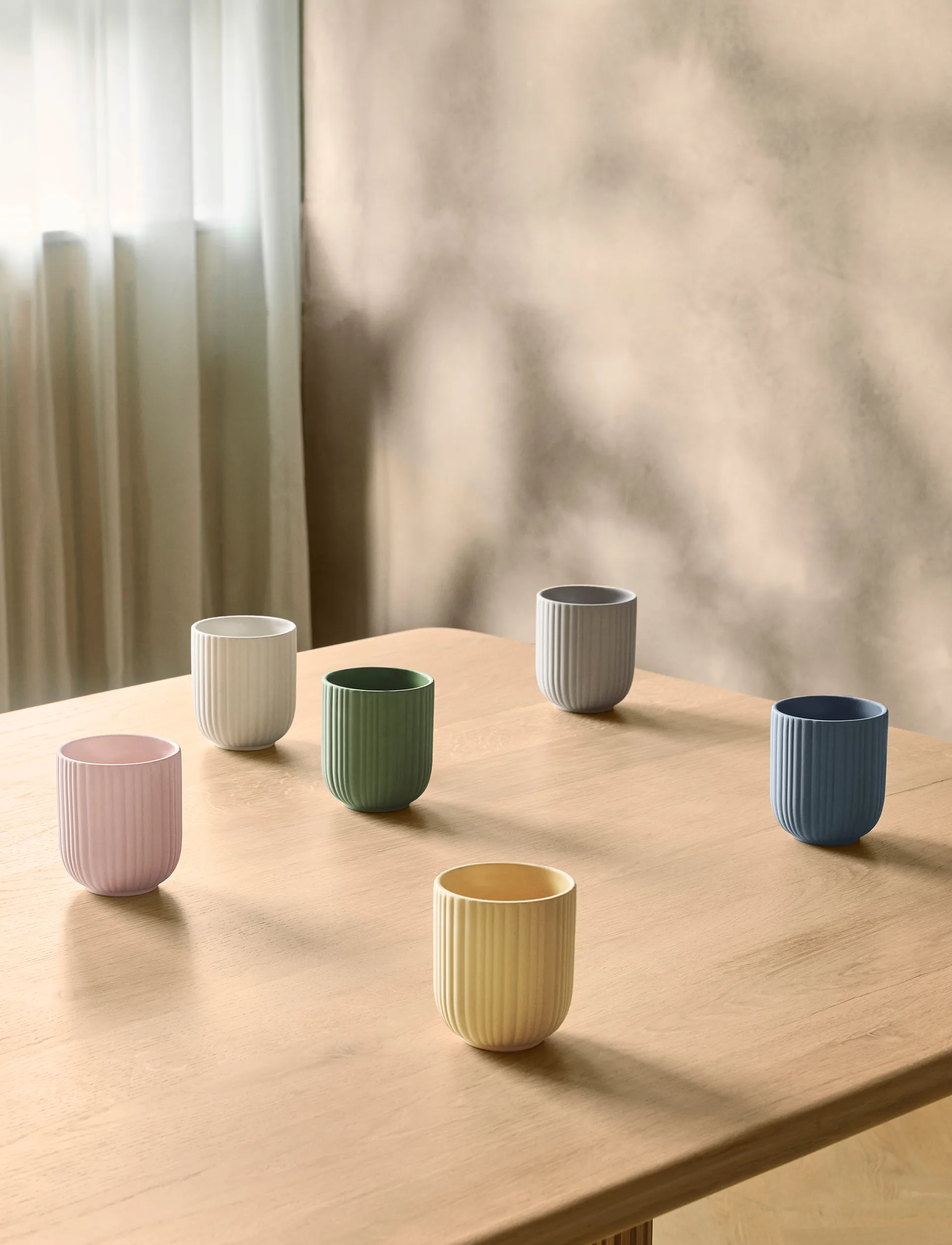 Verda κούπα 25 cl, Soft orange Knabstrup Keramik