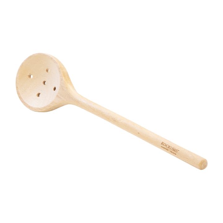 Kockums κουτάλι ξύλινο με τρύπα 30 cm - Οξιά - Kockums Jernverk