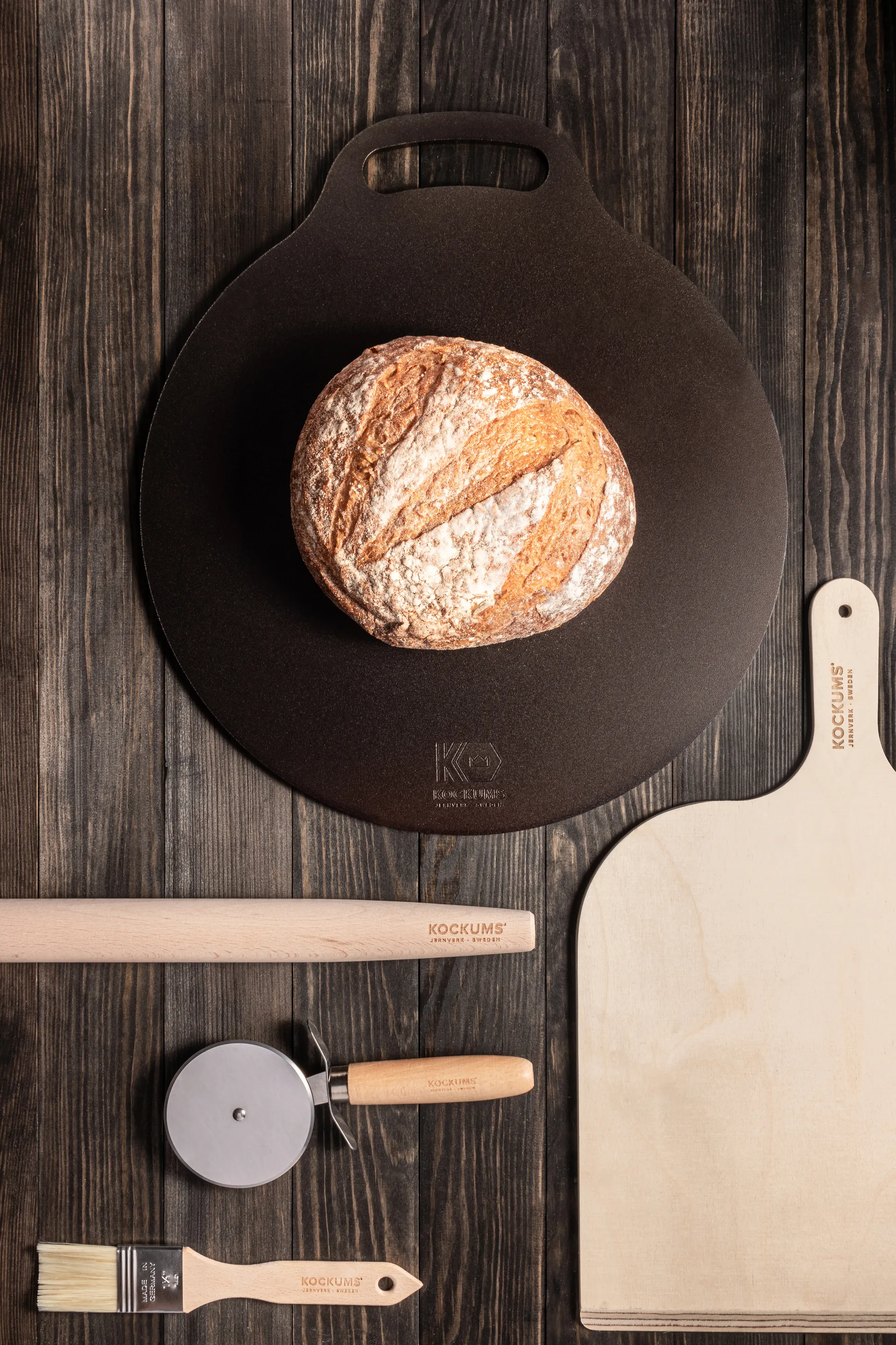 Kockums εργαλείο πίτσας Ø35 cm, Ανθρακούχο ατσάλι Kockums Jernverk