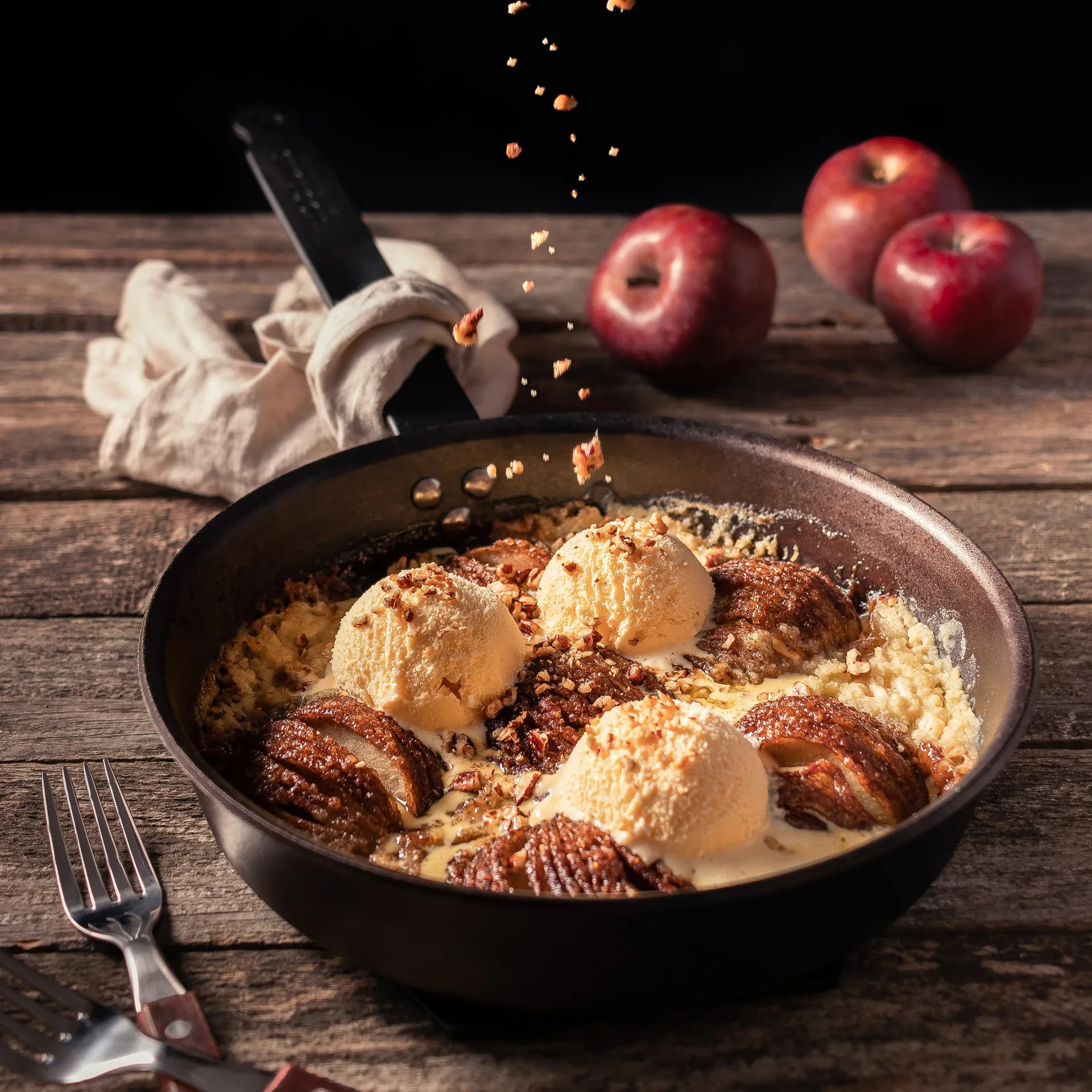 Kockums τηγάνι carbon steel, 28 cm Kockums Jernverk