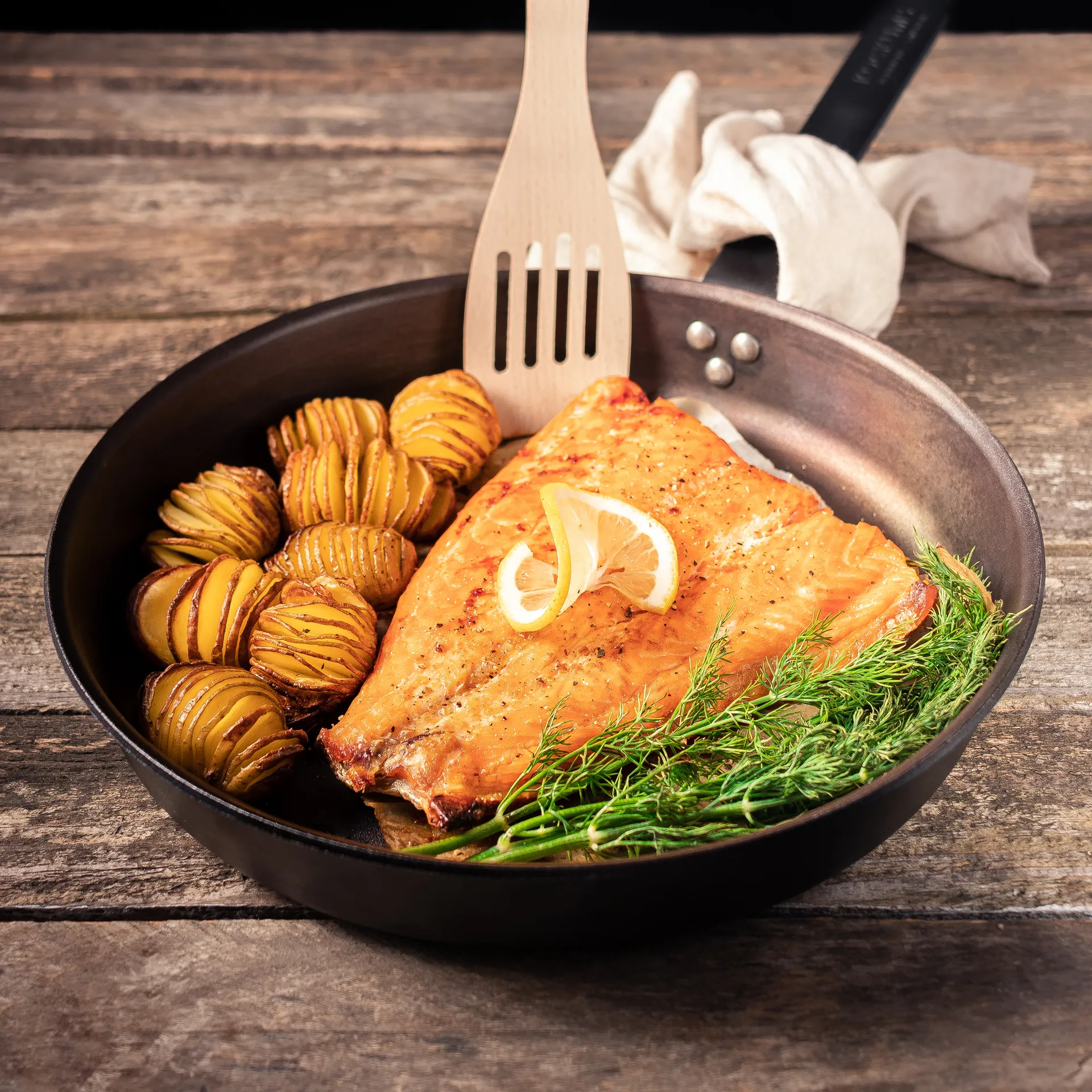 Kockums τηγάνι carbon steel, 28 cm Kockums Jernverk