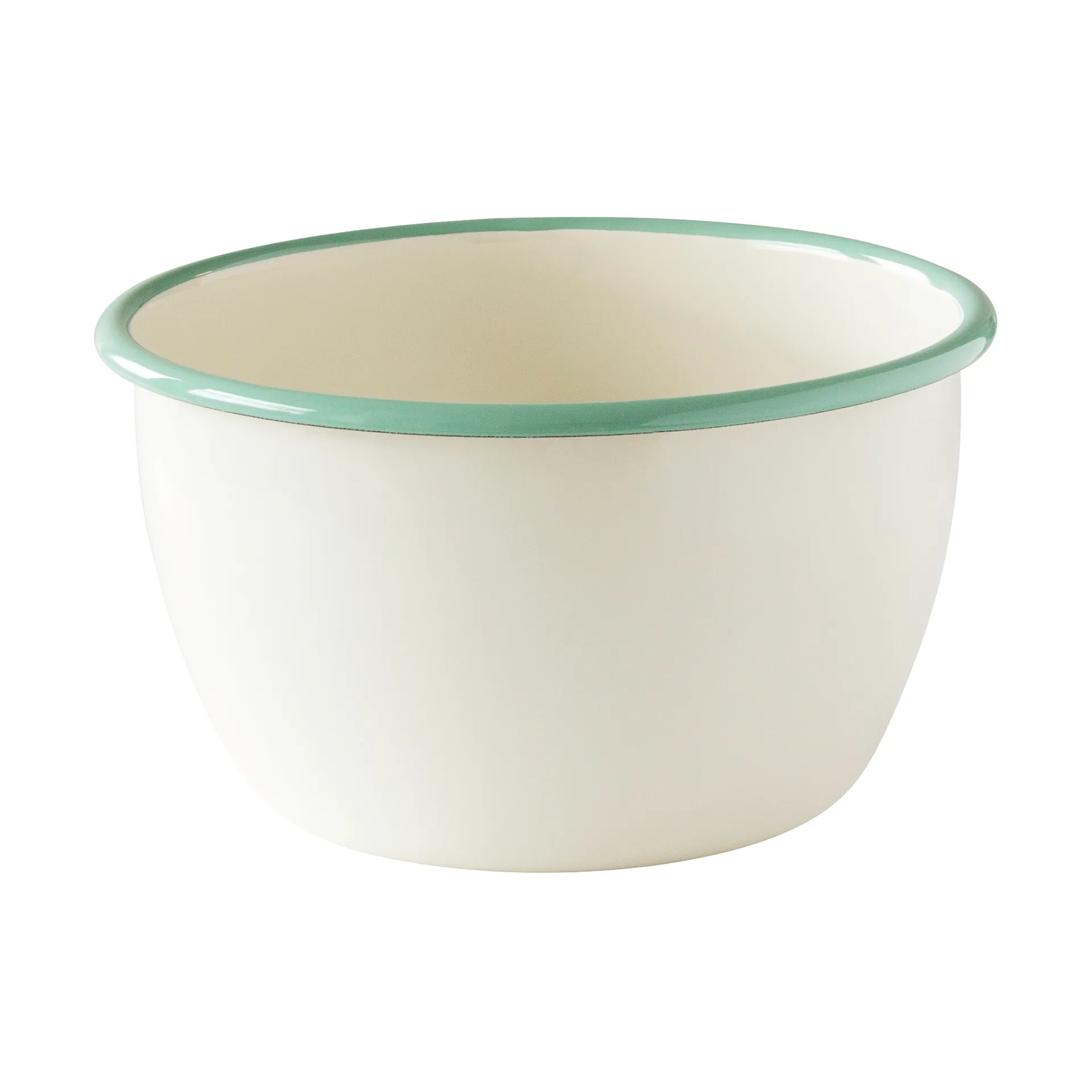 Kockums μπολ, Cream lux-πράσινο, Ø18 εκ. Kockums Jernverk