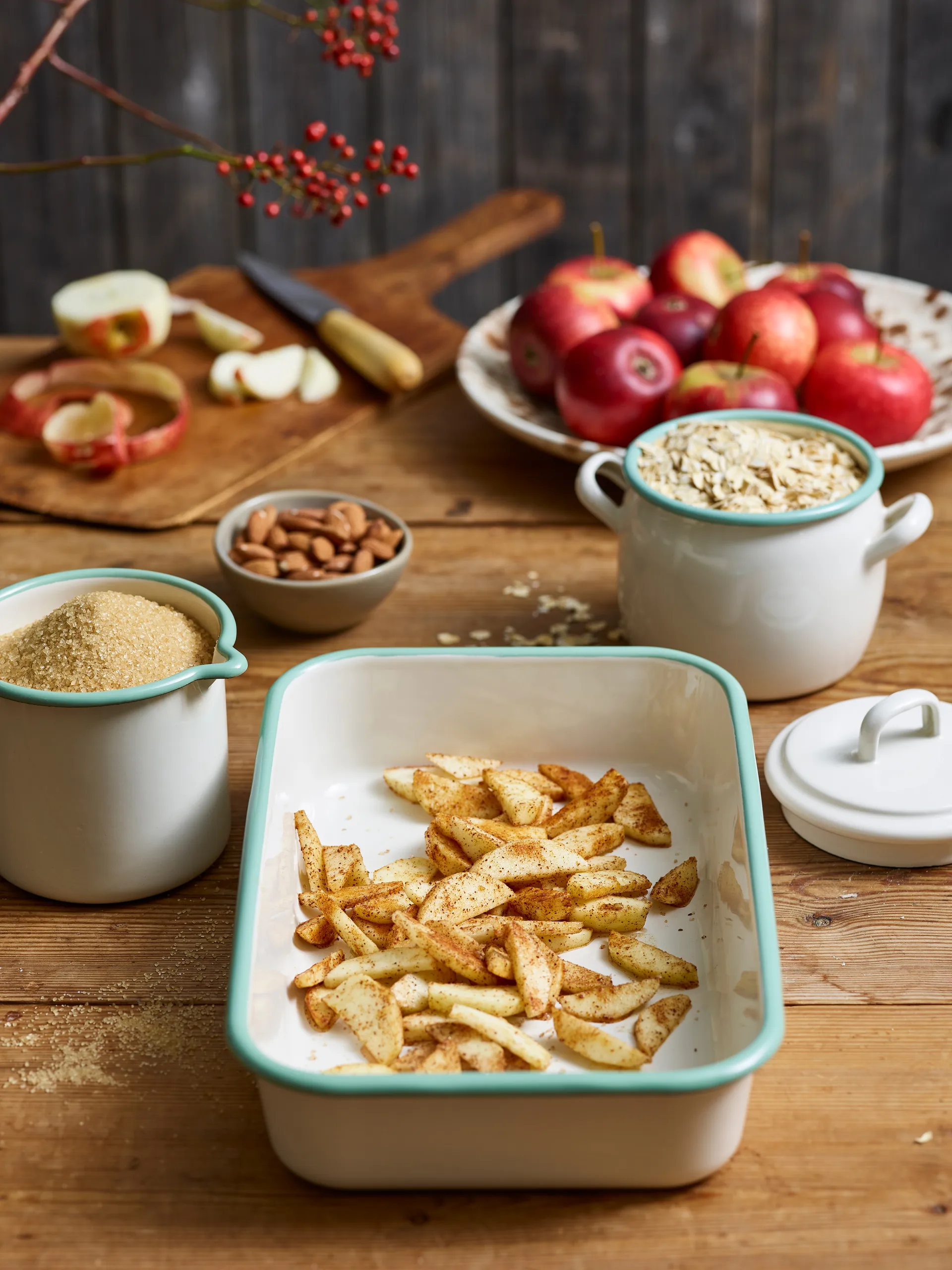 Kockums φόρμα φούρνου, Cream lux-πράσινο, 23x13,5 εκ. Kockums Jernverk