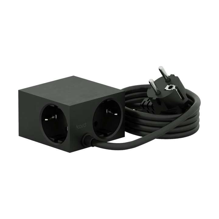 Cuboid πολύπριζο 2 μ, Black Kord