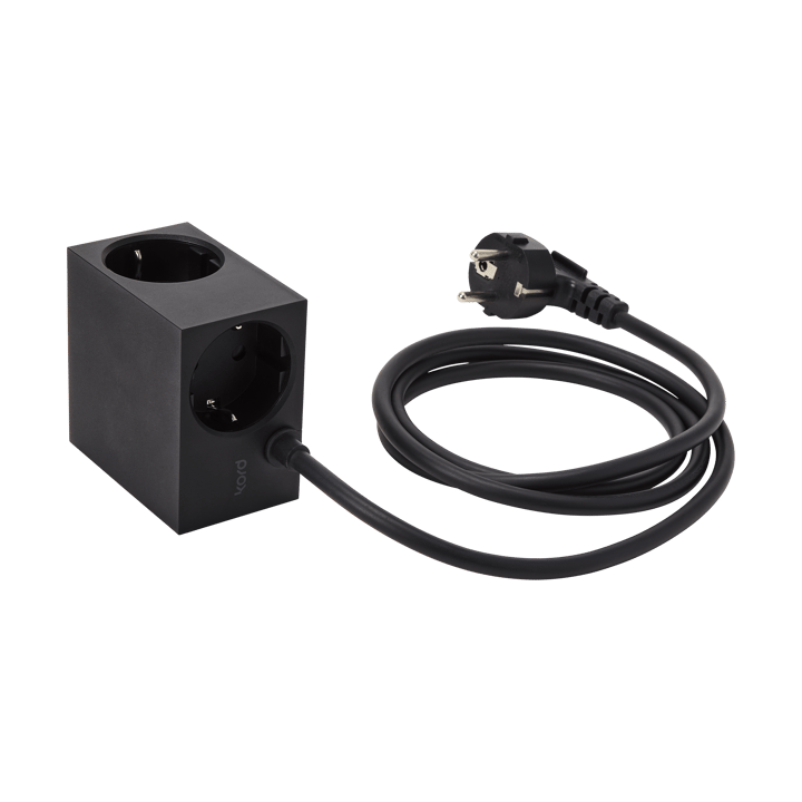 Cuboid πολύπριζο 2 μ, Black Kord