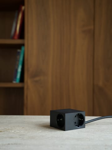 Cuboid πολύπριζο 2 μ - Black - Kord