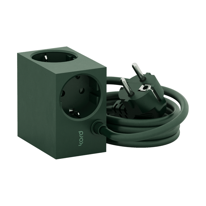 Cuboid πολύπριζο 2 μ - Dark Green - Kord