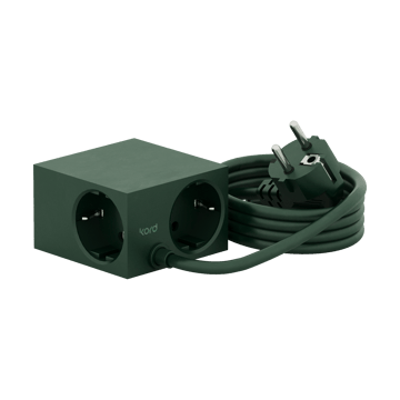 Cuboid πολύπριζο 2 μ - Dark Green - Kord