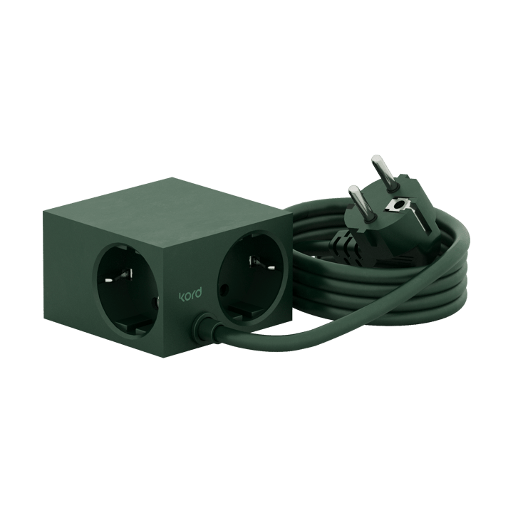 Cuboid πολύπριζο 2 μ, Dark Green Kord