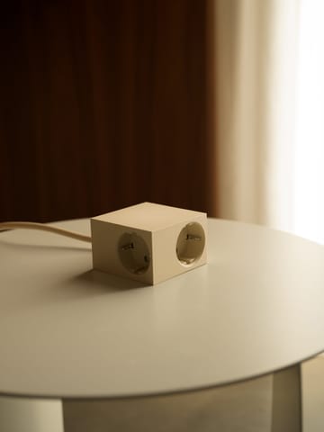 Cuboid πολύπριζο 2 μ - Pearled Ivory - Kord