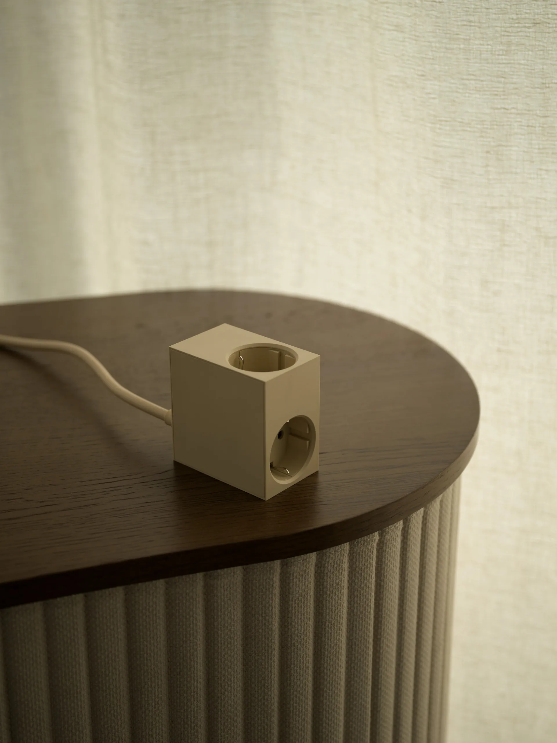 Cuboid πολύπριζο 2 μ, Pearled Ivory Kord