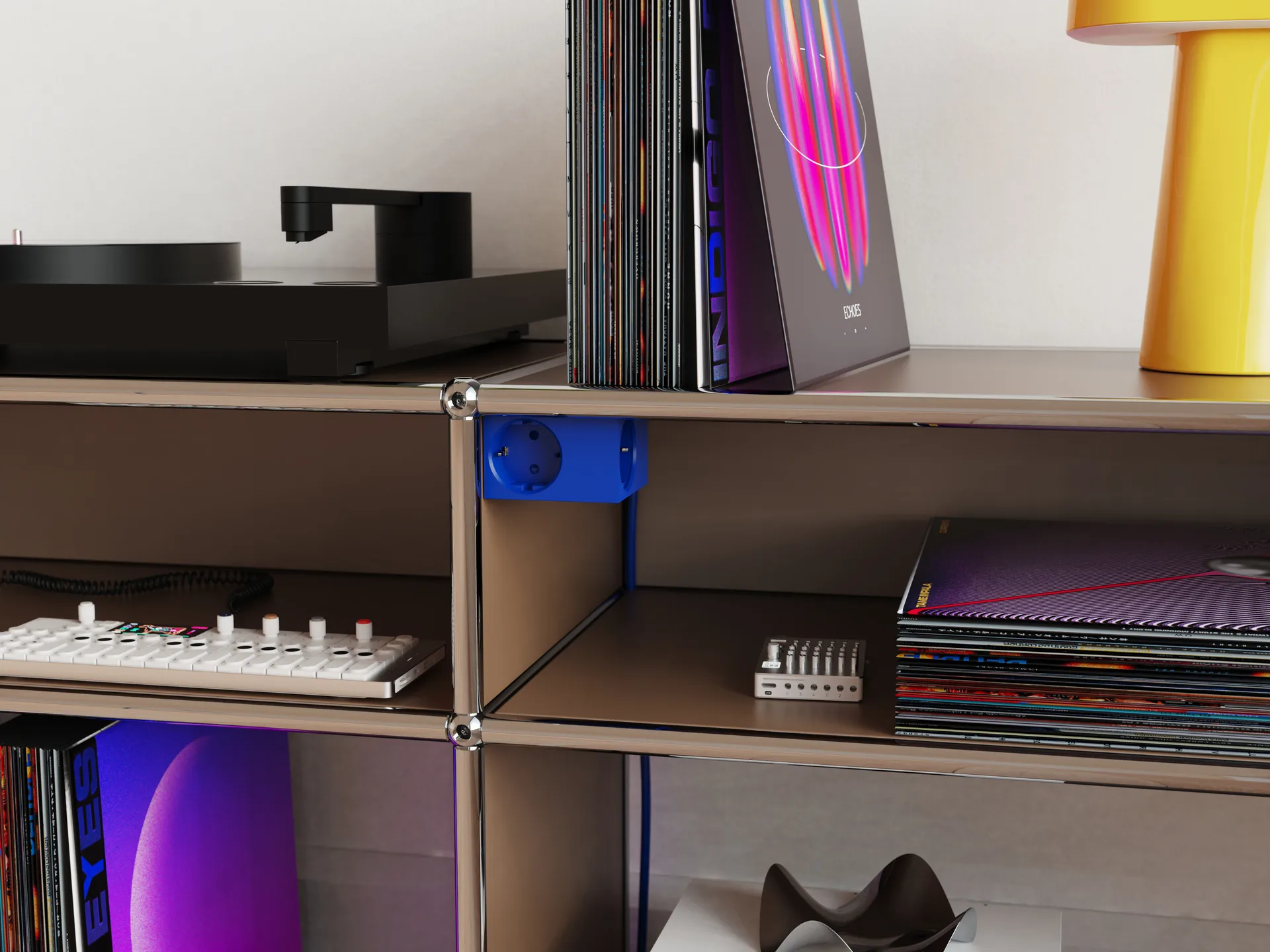 Cuboid+ πολύπριζο USB-C 30W 2 μ, Catalina Blue Kord