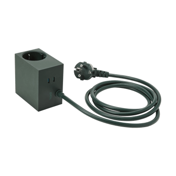 Cuboid+ πολύπριζο USB-C 30W 2 μ - Dark Green - Kord