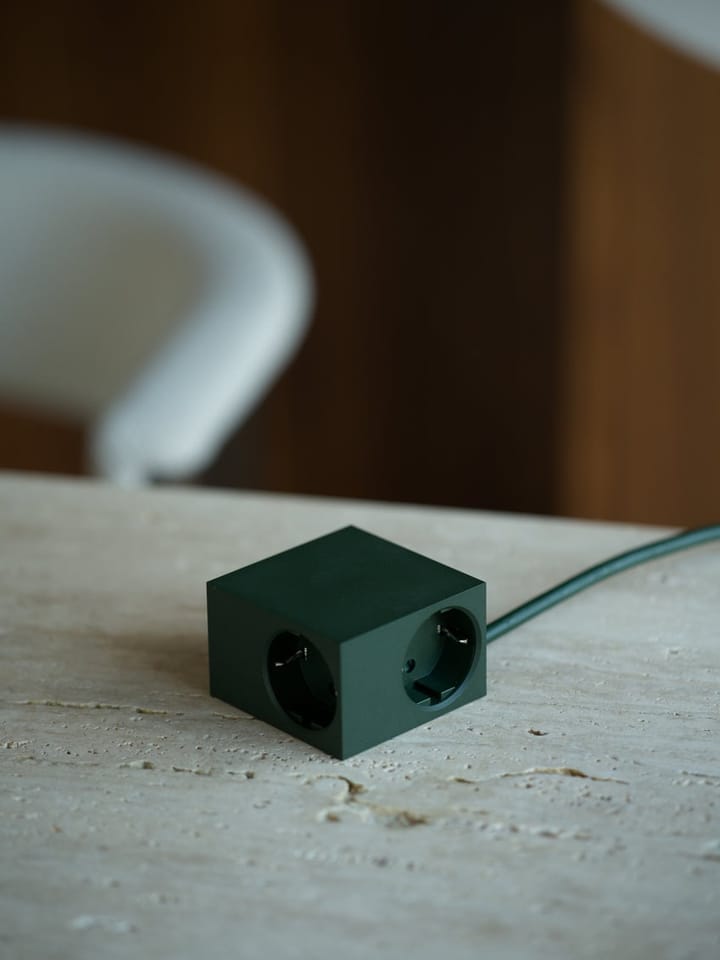 Cuboid+ πολύπριζο USB-C 30W 2 μ, Dark Green Kord