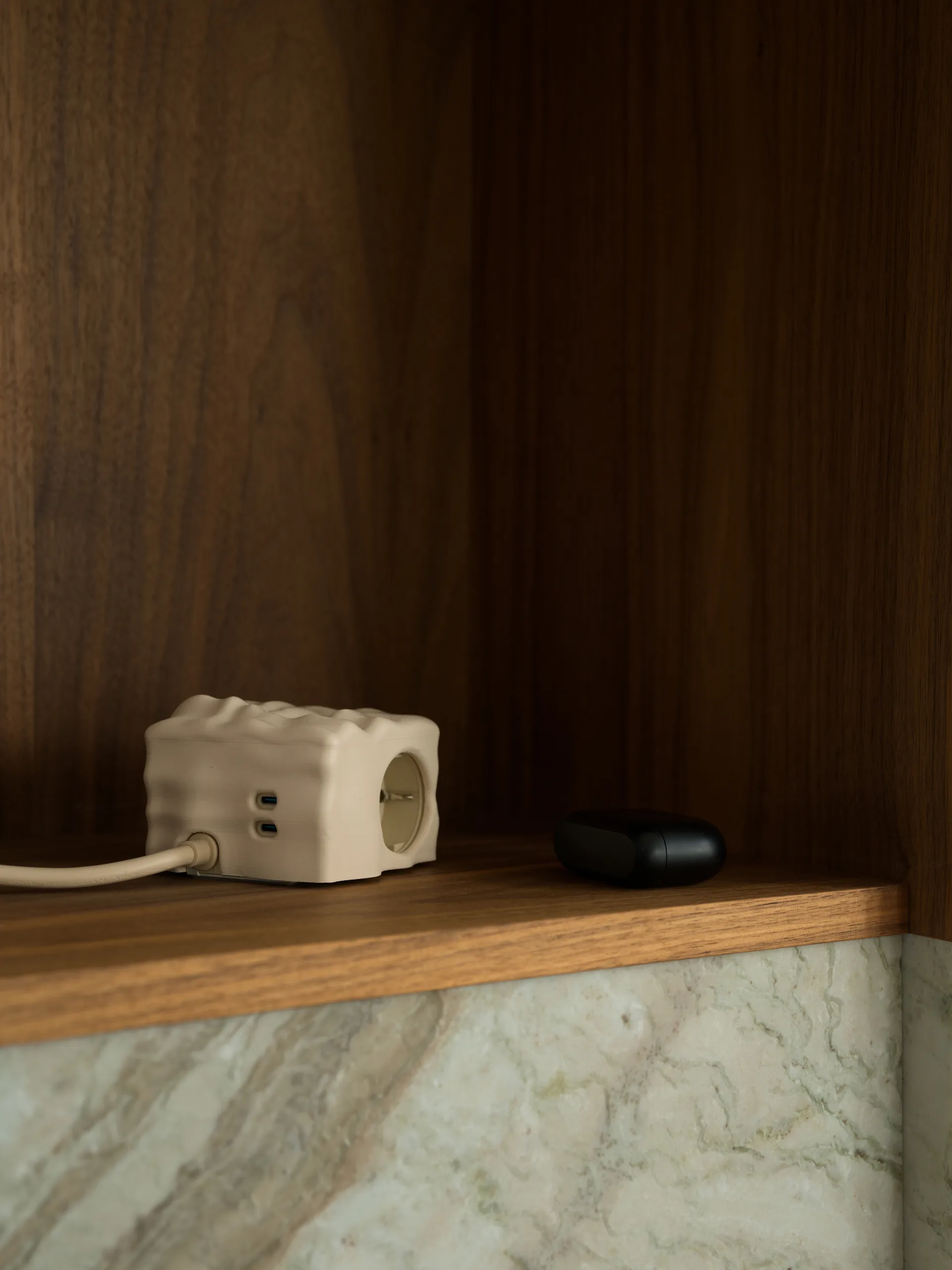 Cumulus+ case – θήκη για Cuboid πολύπριζο 2 μ, Beige Kord