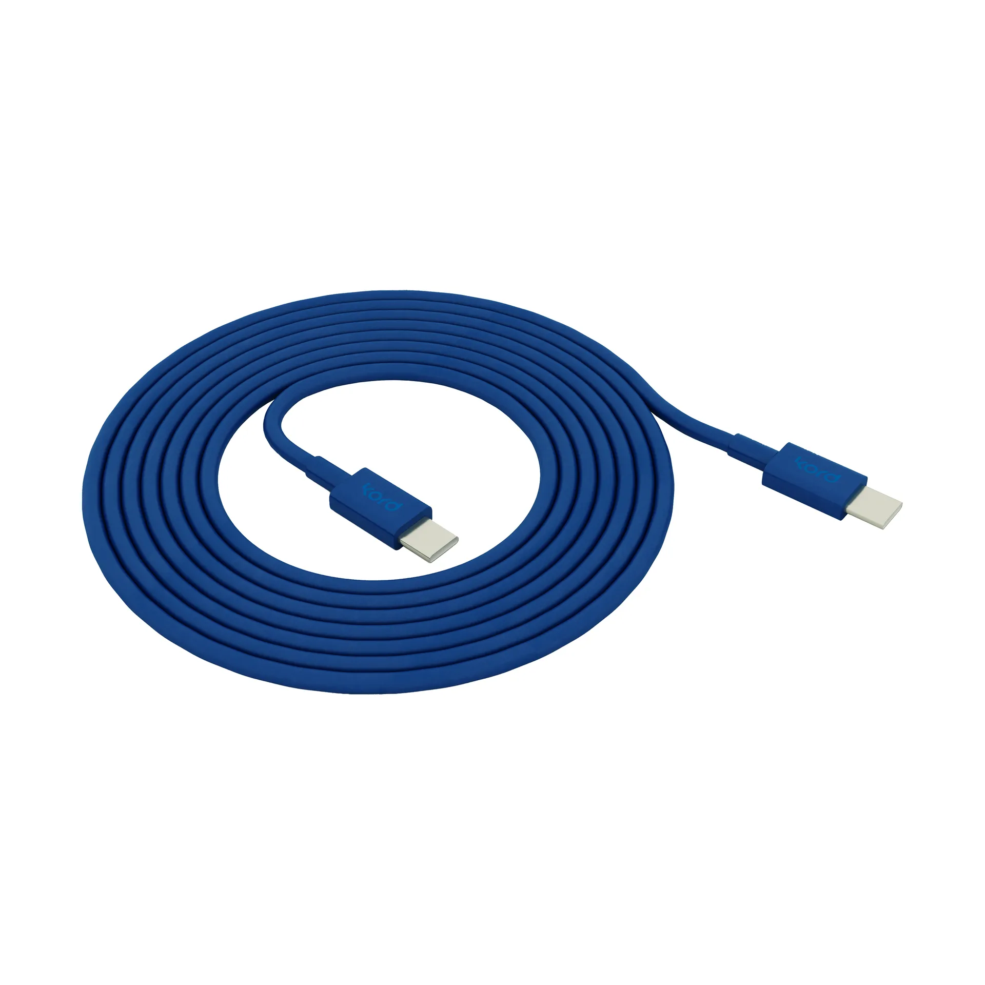 Kord USB-C σε USB-C καλώδιο 1,8 μ, Catalina Blue Kord