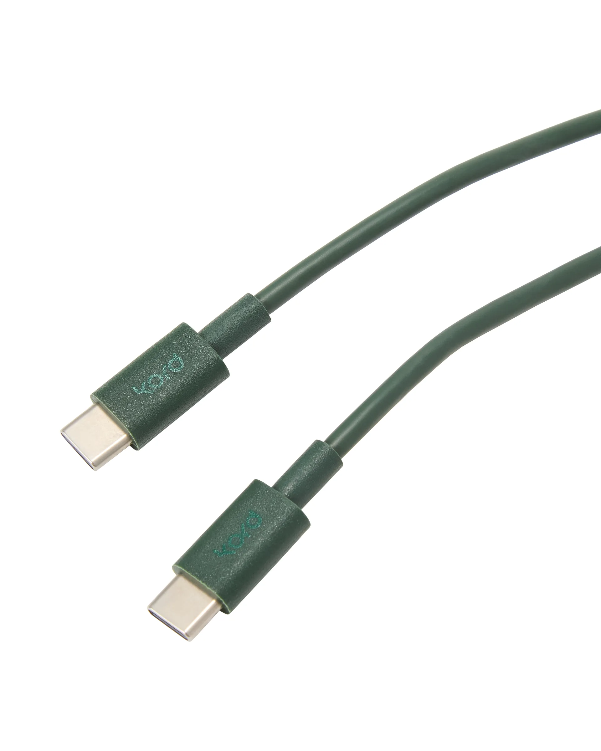 Kord USB-C σε USB-C καλώδιο 1,8 μ, Dark Green Kord