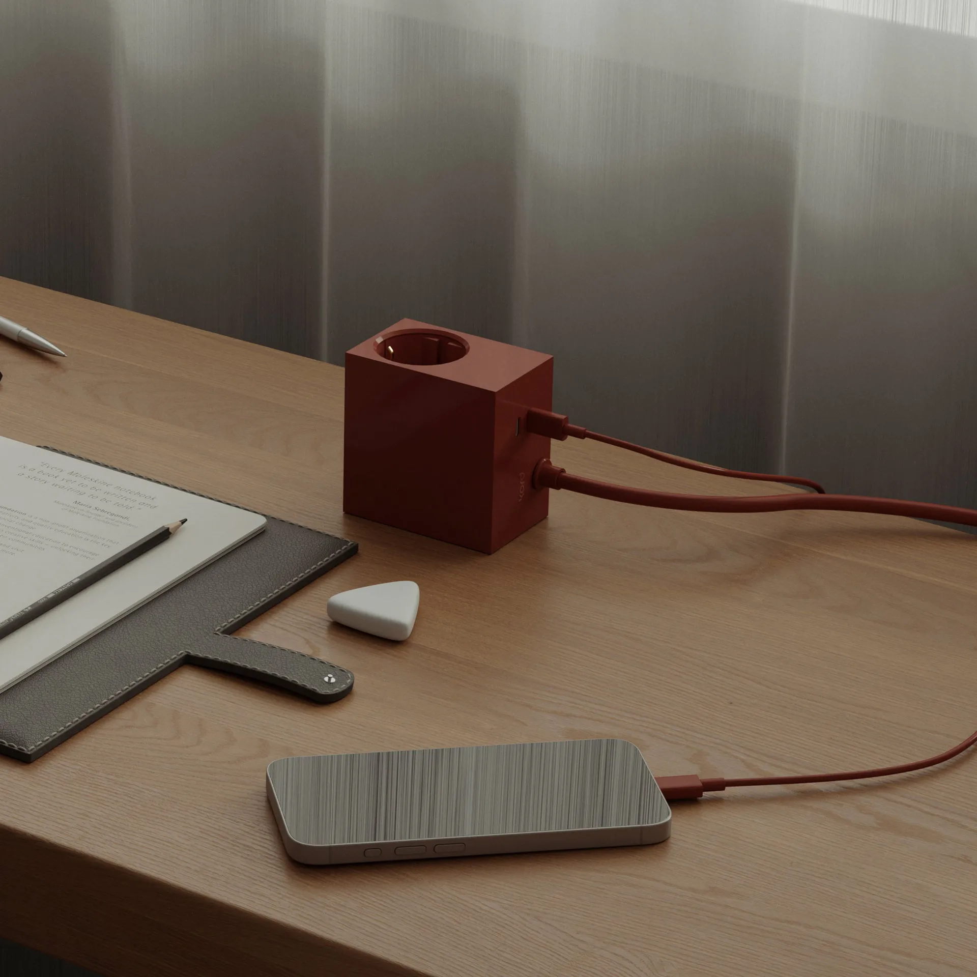 Kord USB-C σε USB-C καλώδιο 1,8 μ, Fired Brick Kord