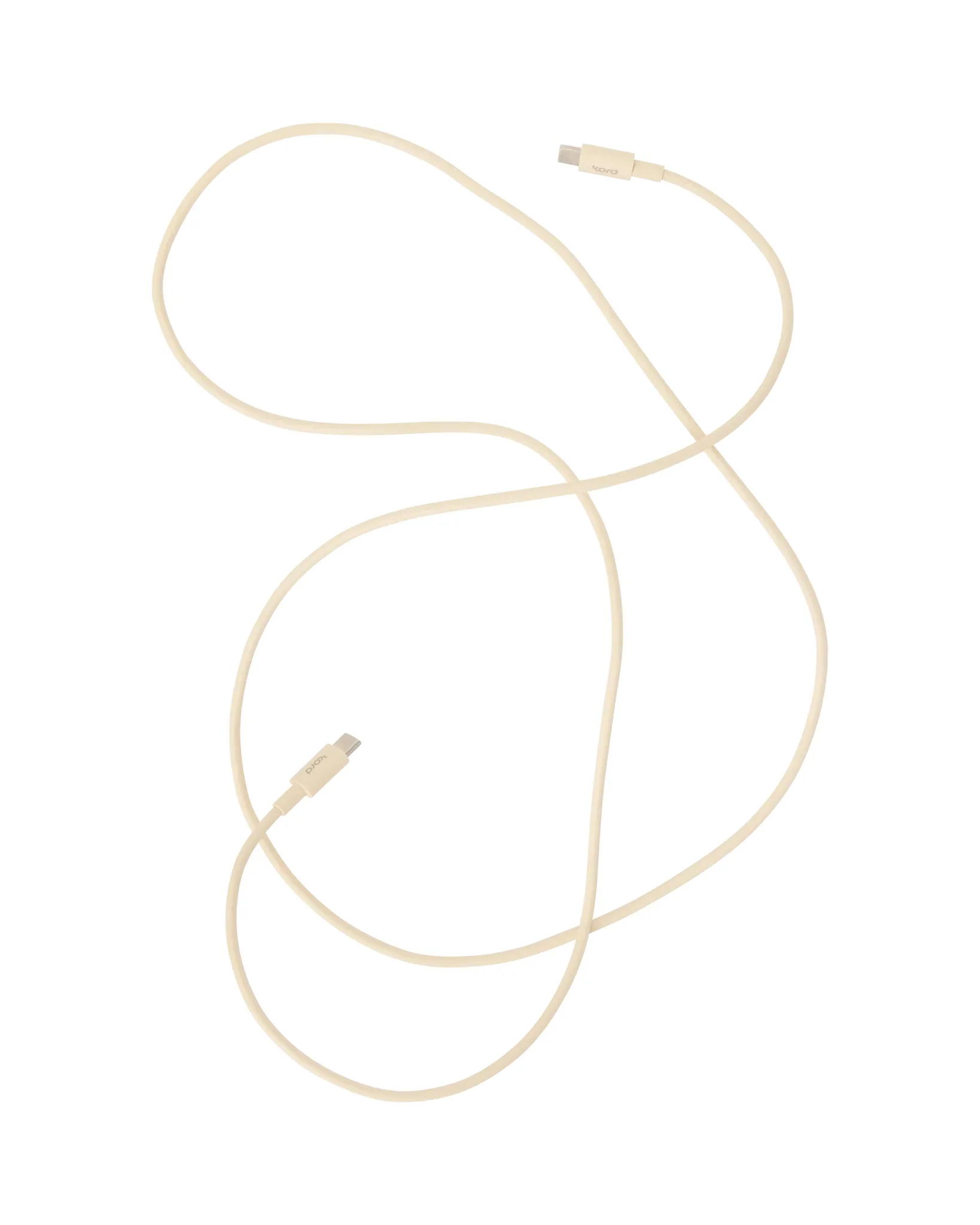 Kord USB-C σε USB-C καλώδιο 1,8 μ, Pearled Ivory Kord