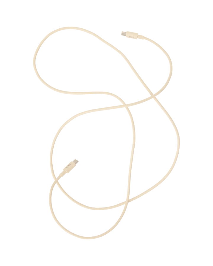 Kord USB-C σε USB-C καλώδιο 1,8 μ, Pearled Ivory Kord