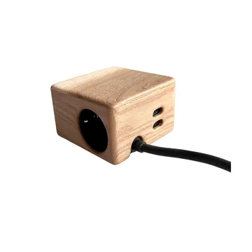 Kord x Bark woodencase-θήκη για πολύπριζο Cuboid+ - Φλοιός - Kord