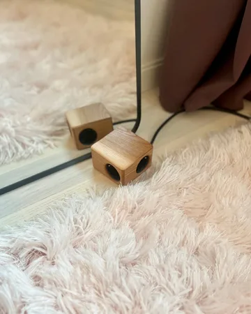 Kord x Bark woodencase-θήκη για πολύπριζο Cuboid+ - Φλοιός - Kord