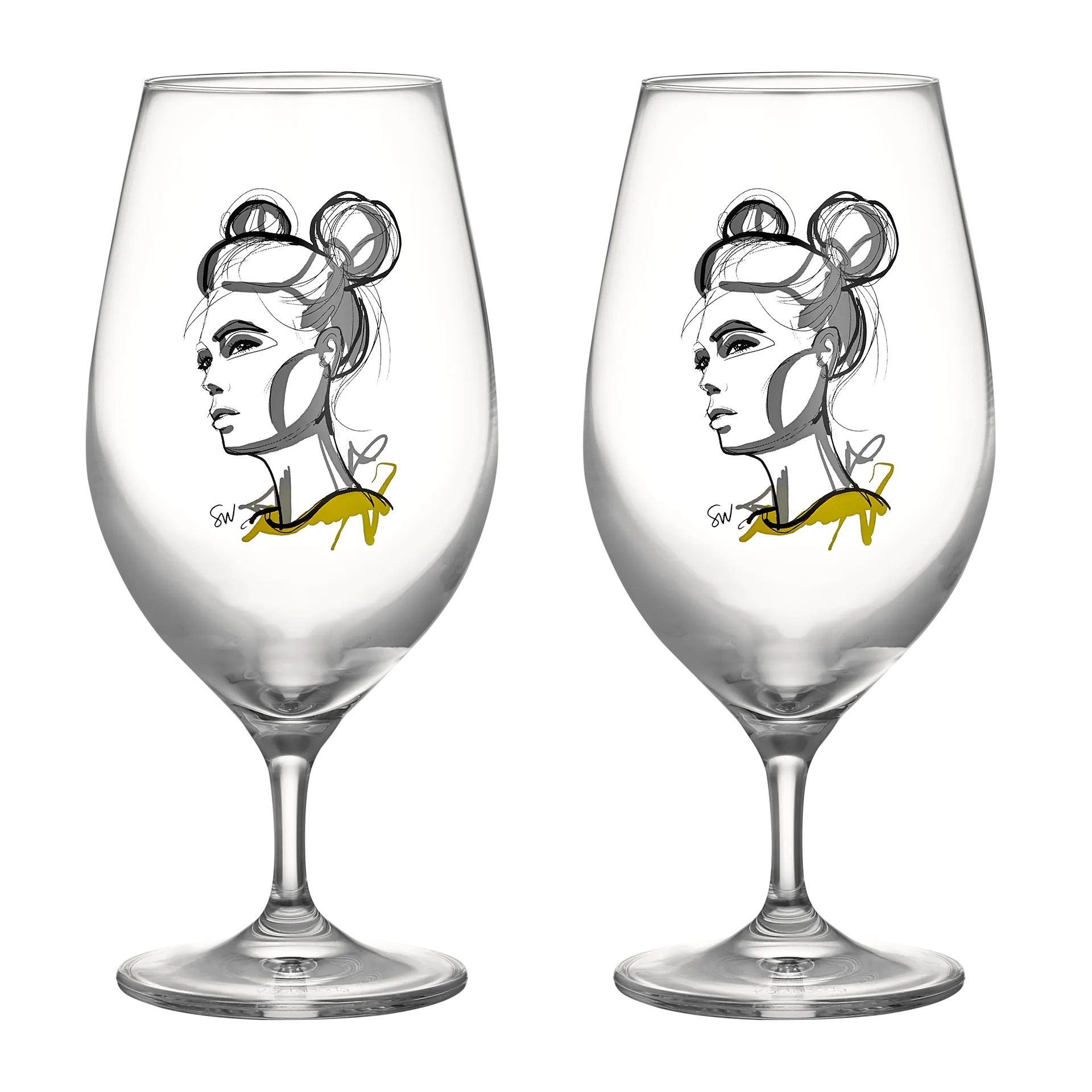 All about you ποτήρι μπίρας 2 τεμάχια, Cheers to you Kosta Boda