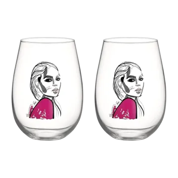 All about you ποτήρι 2 τεμάχια - Next to you - Kosta Boda