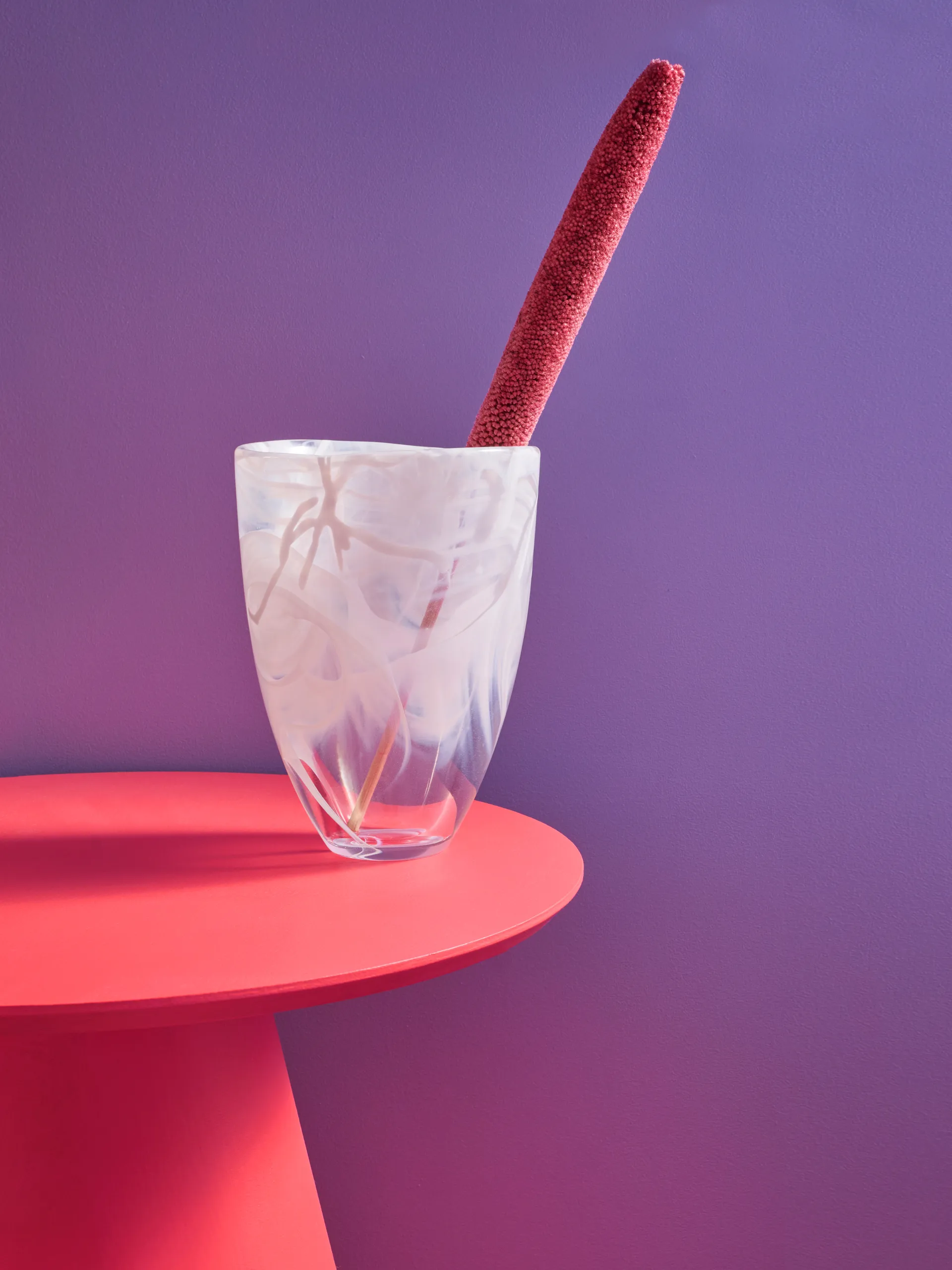 Contrast βάζο 200 χιλ., Λευκό-λευκό Kosta Boda