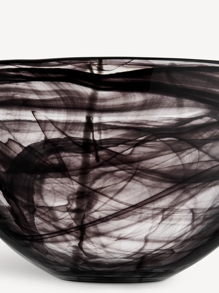 Contrast μπολ 350 χιλ., Svart-svart Kosta Boda