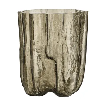 Crackle βάζο 27 cm - Taupe - Kosta Boda