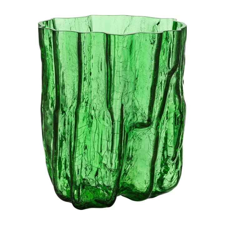 Crackle βάζο 28 cm - Πράσινο - Kosta Boda