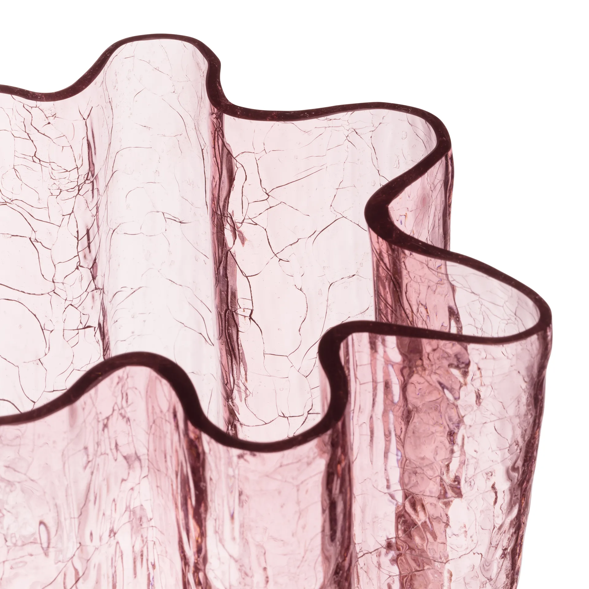 Βάζο Crackle 37 cm, Ροζ Kosta Boda
