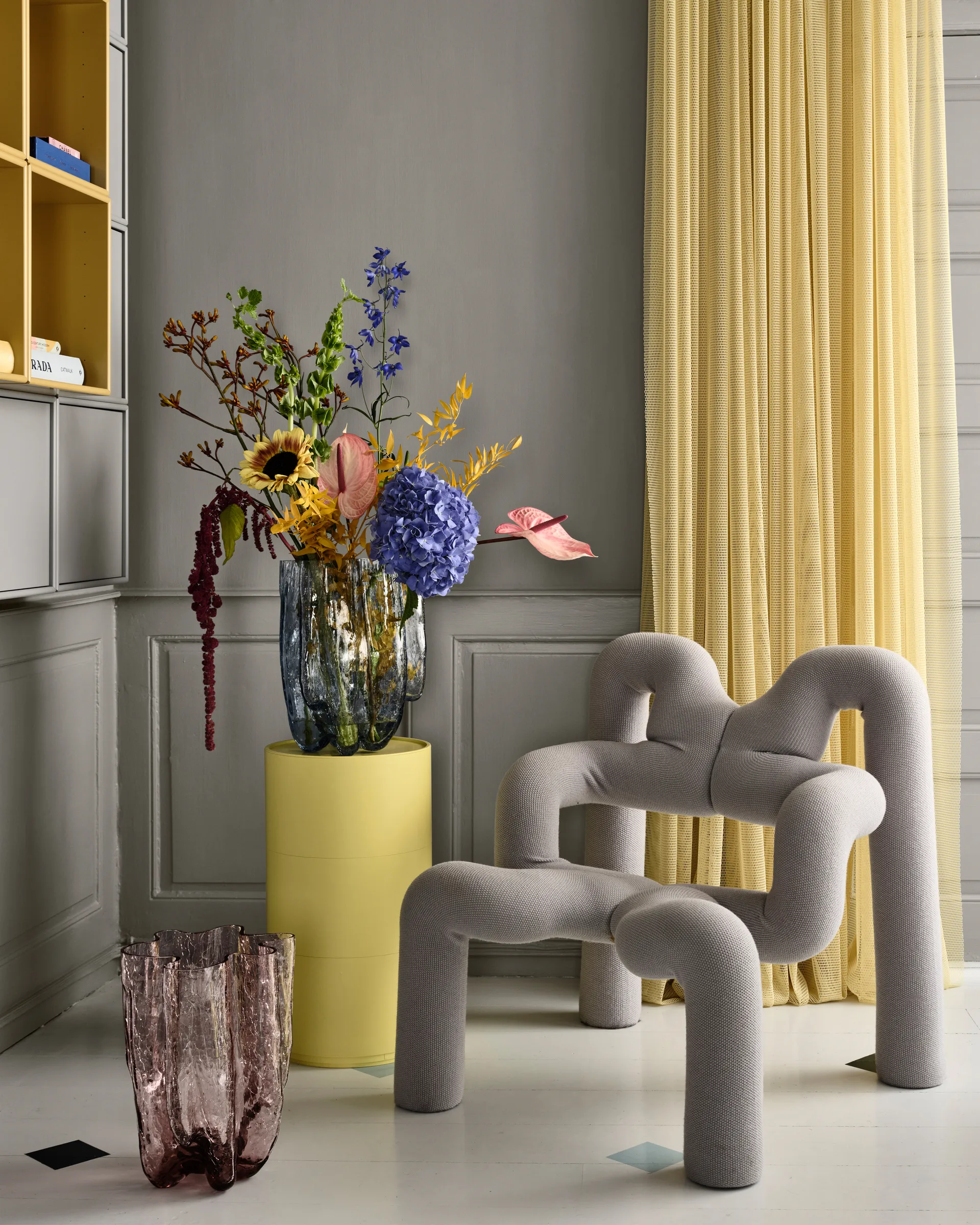 Βάζο Crackle 37 cm, Ροζ Kosta Boda