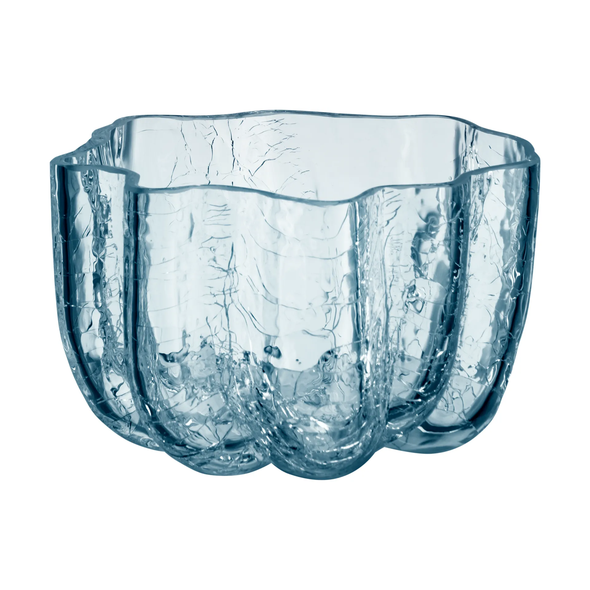 Κηροπήγιο Crackle κυκλικό 58 mm, Καθαρό Kosta Boda