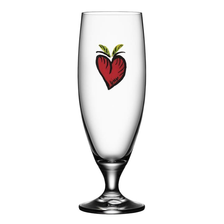 Friendship ποτήρι μπίρας 50 cl - καρδιές - Kosta Boda