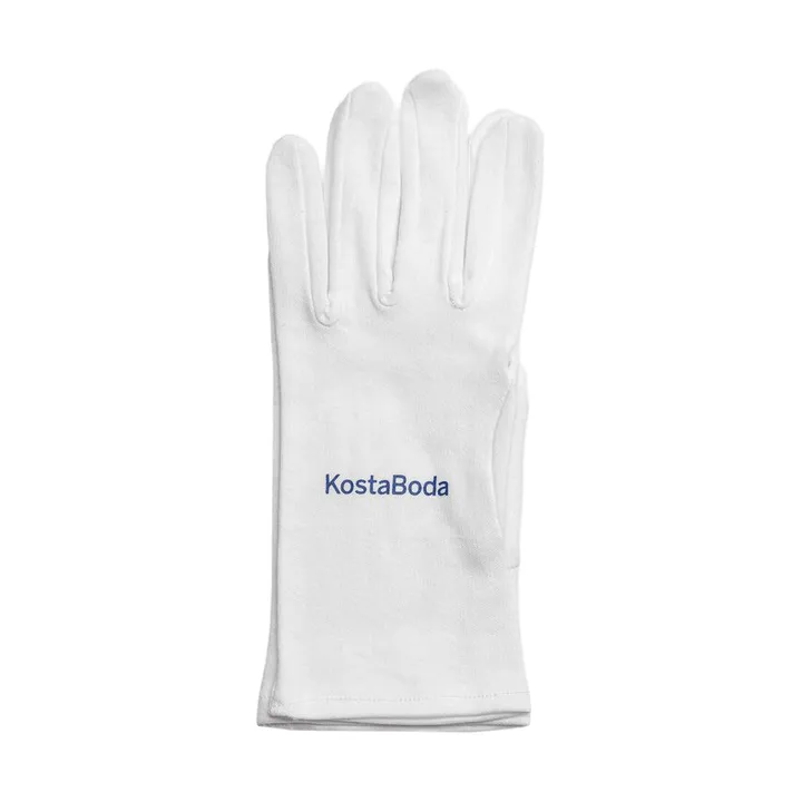 Kosta Boda glass care γάντι - Λευκό, large - Kosta Boda