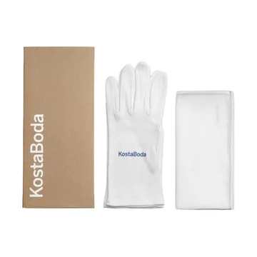 Kosta Boda glass care set box - Λευκό, large - Kosta Boda