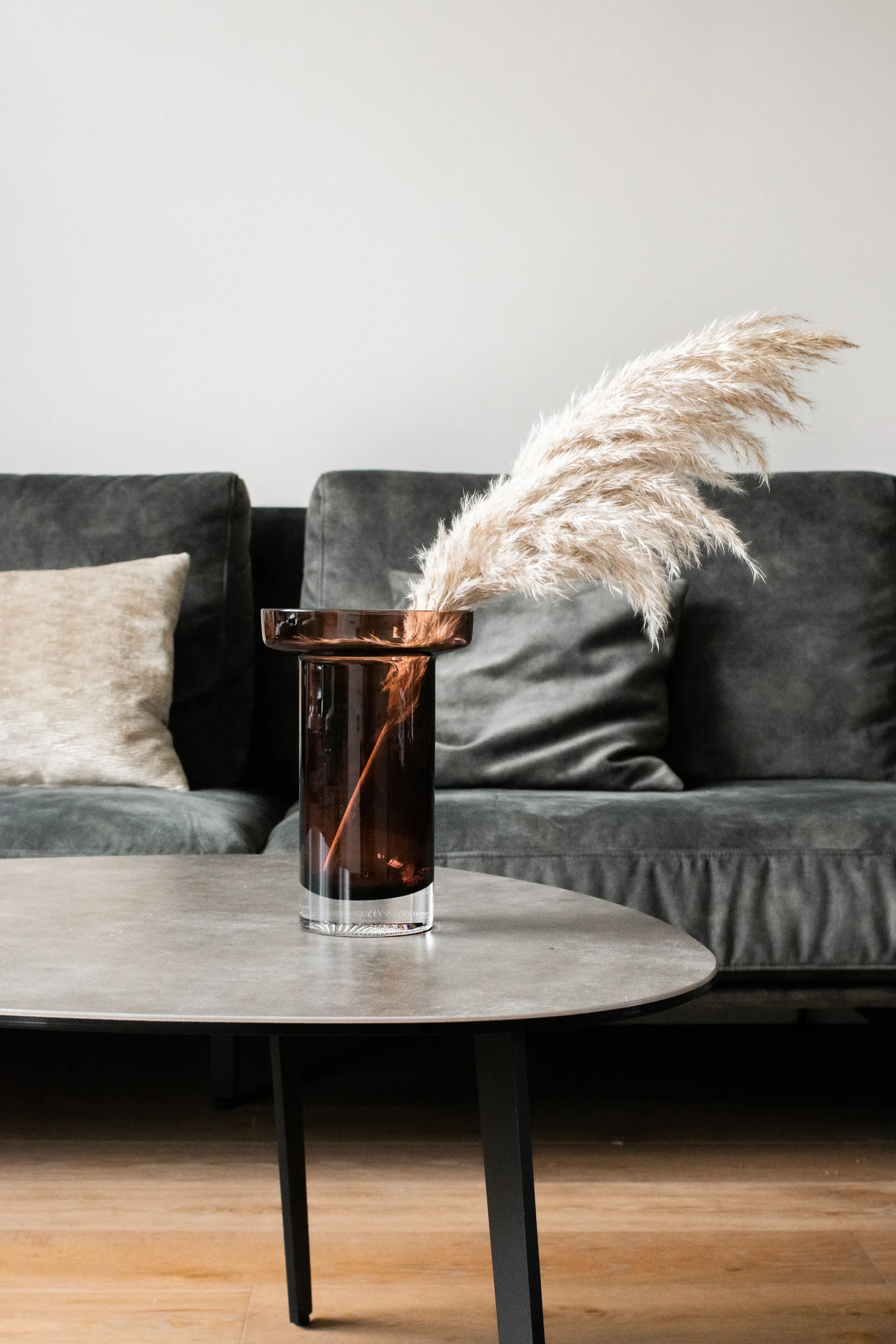 Limelight Rose βάζο 23 εκ., Caramel Kosta Boda