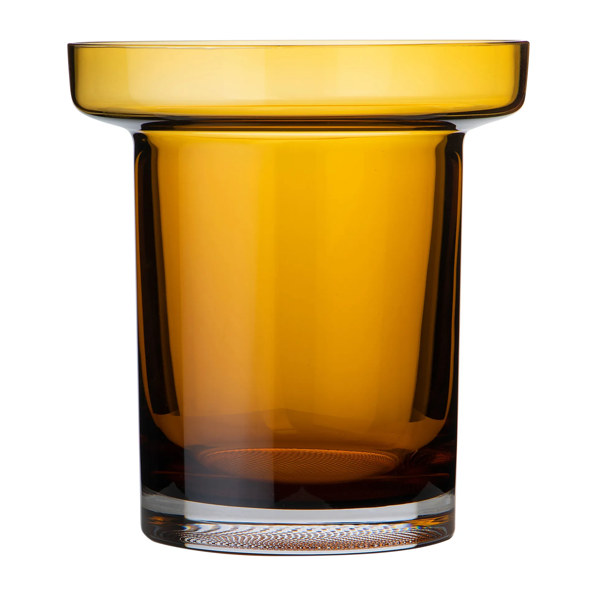 Limelight Tulip βάζο 19,5 εκ., Κεχριμπάρι Kosta Boda