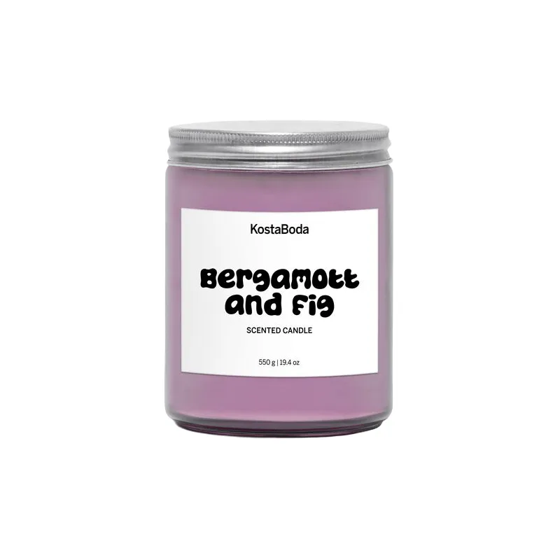 Αρωματικό κερί Mind, Bergamott & Fig, 550 g Kosta Boda