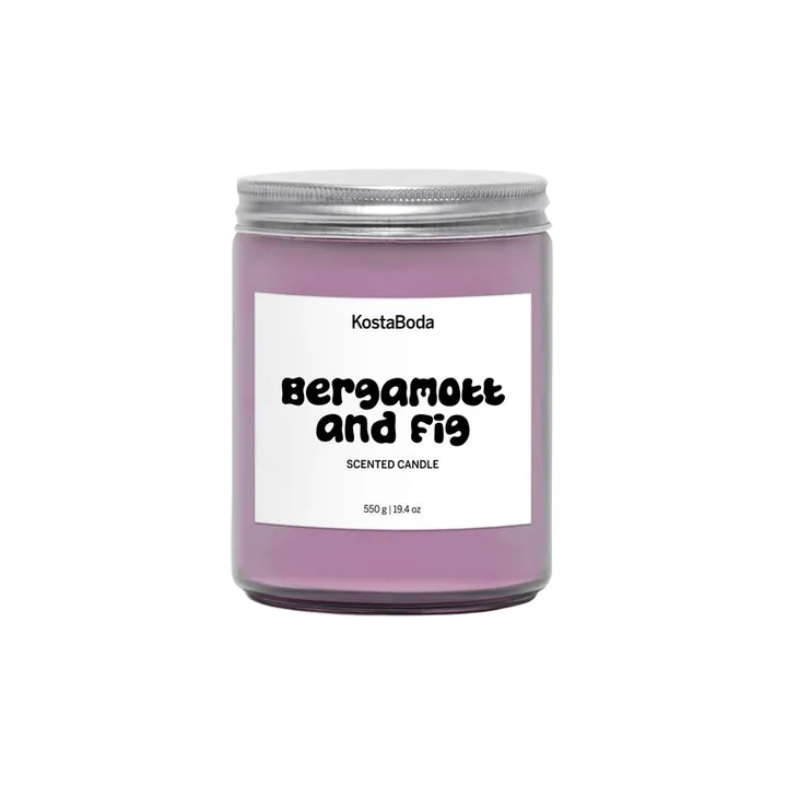 Αρωματικό κερί Mind - Bergamott & Fig, 550 g - Kosta Boda