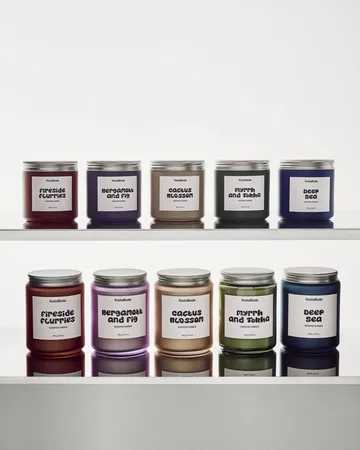 Αρωματικό κερί Mind - Bergamott & Fig, 550 g - Kosta Boda