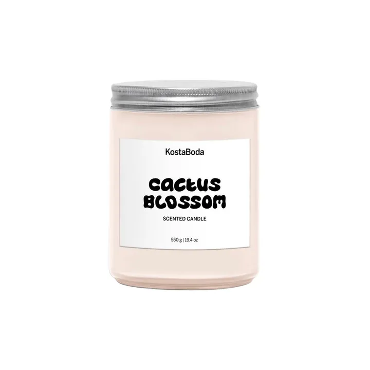 Αρωματικό κερί Mind - Cactus Blossom, 550 g - Kosta Boda