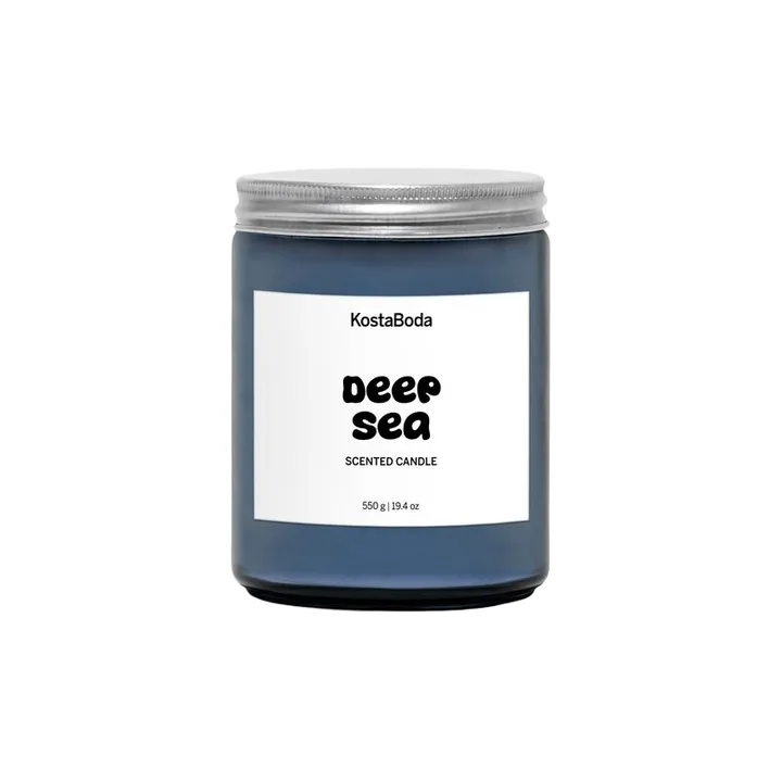 Αρωματικό κερί Mind - Deep Sea, 550 g - Kosta Boda