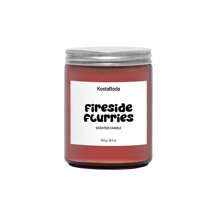 Αρωματικό κερί Mind - Fireside flurries, 550 g - Kosta Boda