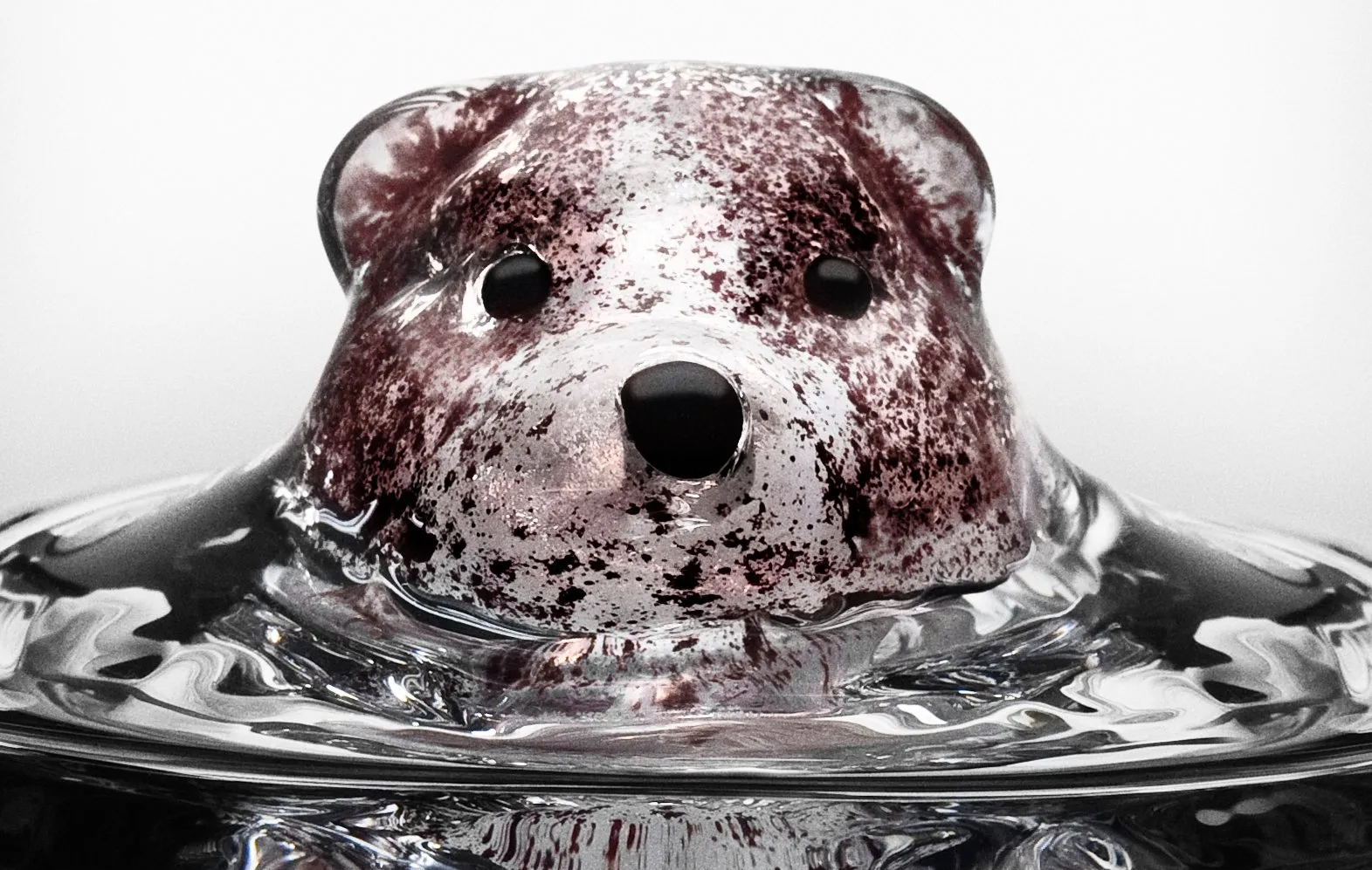 New Friends ποτήρι 46 cl, ποτήρι με αρκούδα Kosta Boda